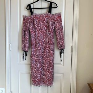 ASOS Dress Size 10 Red/Pink